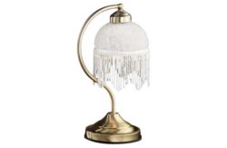 HOME Alabama Touch Table Lamp - Brass.